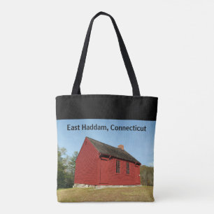 Nathan Hale Schoolhouse (East Haddam) Tote Bag