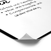 Nathan, Jongensnaam Gepersonaliseerde Naam Definit Poster (Hoek)