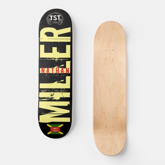 NATHAN MILLER JMT USA Skateboard (Voorkant)