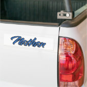 Nathan Name blue Aufkleber Sticker Autoaufkleber (Op Truck)
