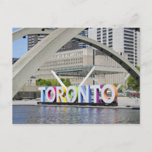 Nathan Phillips Square Toronto Ontario Canada Briefkaart
