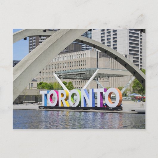 Nathan Phillips Square Toronto, Ontario Canada Briefkaart (Voorkant)