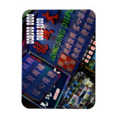 Nathan Road in Hong Kong Magneet (Verticaal)