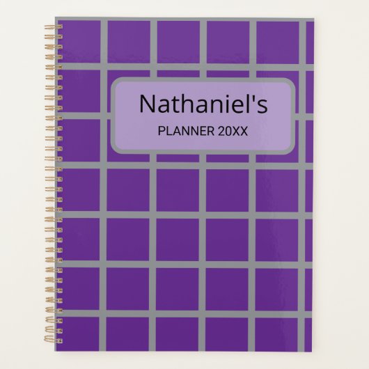 Nathaniel aanpasbaar planner (Voorkant)