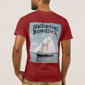 Nathaniel Bowditch T-shirt (Achterkant)
