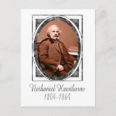 Nathaniel Hawthorne Briefkaart (Voorkant)