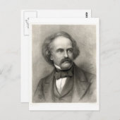 Nathaniel Hawthorne Briefkaart (Voorkant / Achterkant)