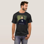 Nathaniel Hawthorne "Pure Hands" Wisdom Quote T-shirt (Voorkant volledig)