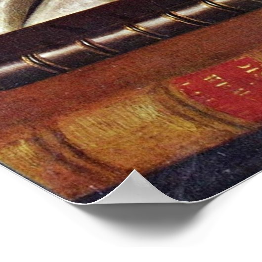 Nathaniel Hurd-portret van John Singleton Copley Poster (Hoek)