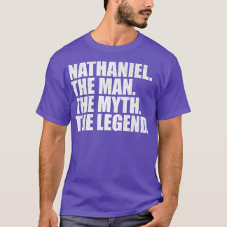 Nathaniel Nathaniel Naam Nathaniel Voornaam T-shirt