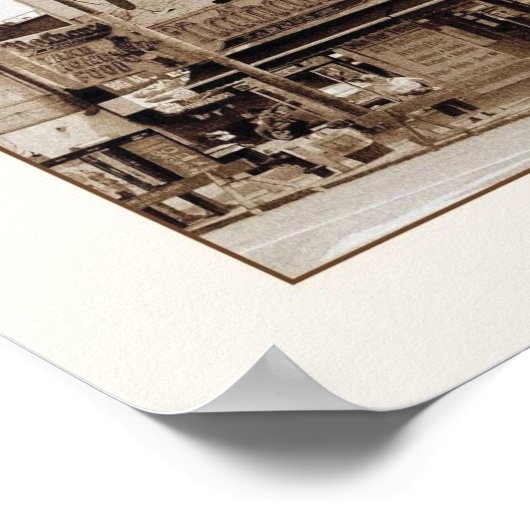 Nathan's beroemde Hot Dogs-Poster Poster (Hoek)