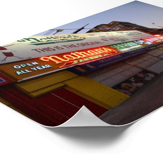 Nathan's Hotdog Poster (Hoek)