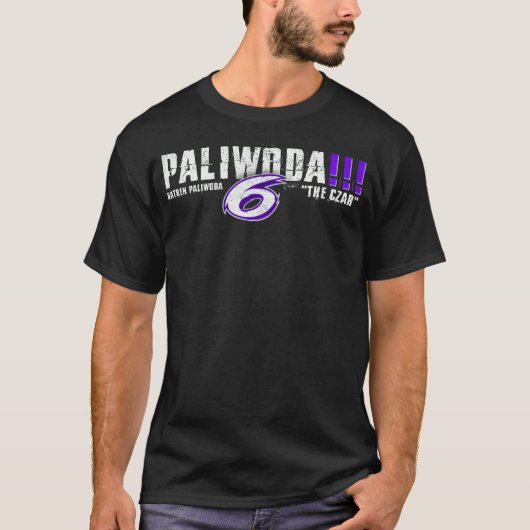 Nathen Paliwoda "PALIWODA!!!" T-Shirt (Voorkant)