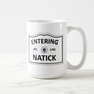 NATICK MASSACHUSETTS Hometown Mass MA Townie Koffiemok