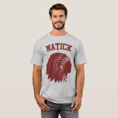 Natick Redmen Throwback Shirt (Voorkant volledig)