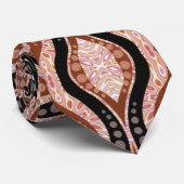 NatiDotz Earthi Stropdas (Opgerold)