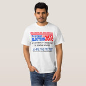 Natie in nood! Protest t-shirt (Voorkant volledig)