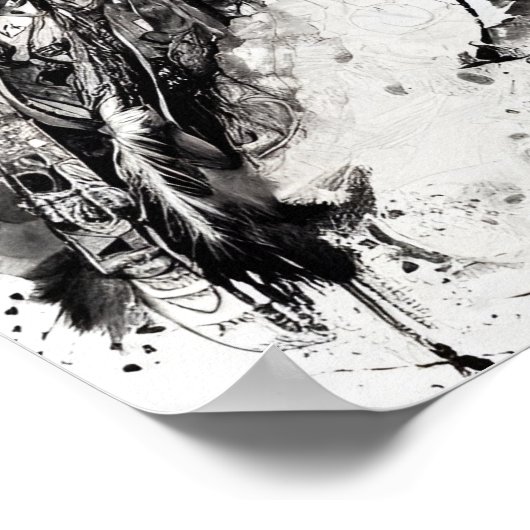 NATIEF AMERIKAANS 3 POSTER (Hoek)