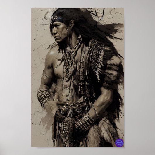 NATIEF AMERIKAANS 4 POSTER (Voorkant)