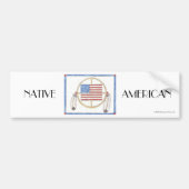 NATIEF AMERIKAANS BUMPERSTICKER (Voorkant)