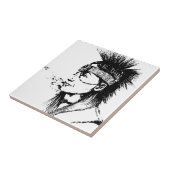 NATIEF AMERIKAANS TEGELTJE (Zijkant)