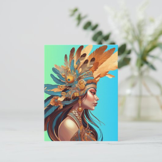 NATIEF BEAUTY #1 BRIEFKAART (Staand voorkant)