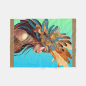 NATIEF BEAUTY #1 FLEECE DEKEN (Voorkant (Horizontaal))