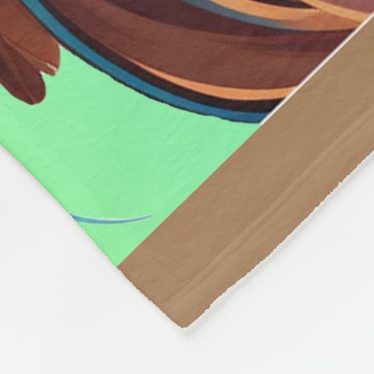 NATIEF BEAUTY #1 FLEECE DEKEN (Hoek)