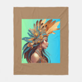 NATIEF BEAUTY #1 FLEECE DEKEN (Voorkant)