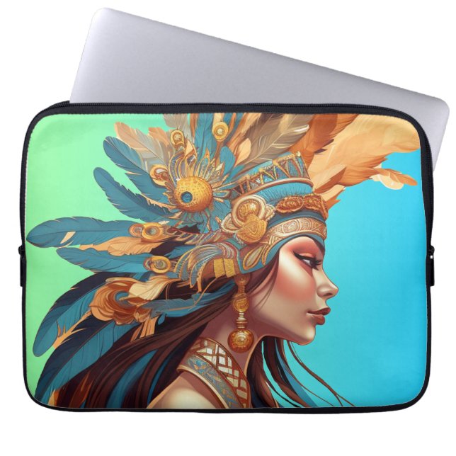 NATIEF BEAUTY #1 LAPTOP SLEEVE (Voorkant)
