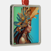 NATIEF BEAUTY #1 METALEN ORNAMENT (Rechts)