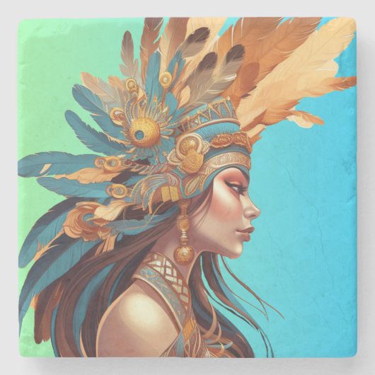 NATIEF BEAUTY #1 STENEN ONDERZETTER (Voorkant)