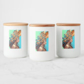 NATIEF BEAUTY #1 VOEDSELCONTAINER ETIKET (Flessen)