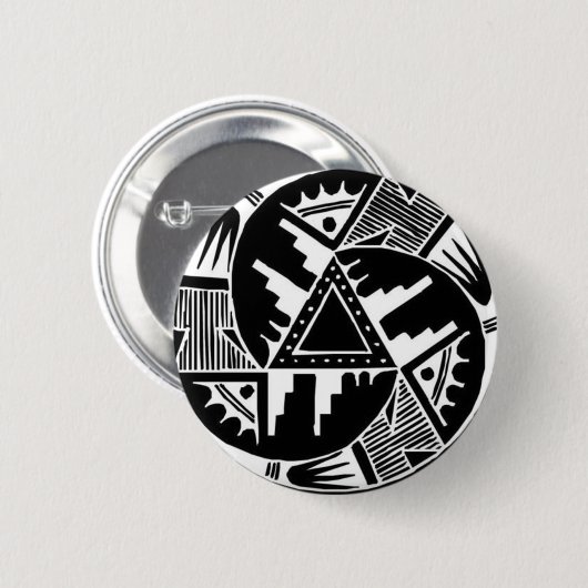 Natief wiel ronde button 5,7 cm (Voorkant /achterkant)