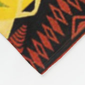 NATIEVE AMERIKAANSE (GEsimuleerde) Vluchtdeklapman Fleece Deken (Hoek)