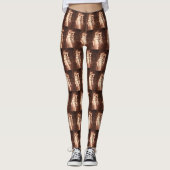 NATIEVE AMERIKAANSE MOEDER EN PAPOOSE LEGGINGS (Voorkant)