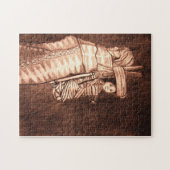 NATIEVE AMERIKAANSE MOEDER EN PAPOOSE LEGPUZZEL (Horizontaal)