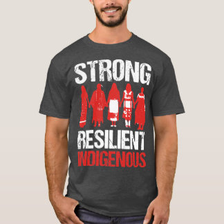 NATIEVE AMERIKAANSE STERKSE RESILIENTE INDIGENOUST T-SHIRT