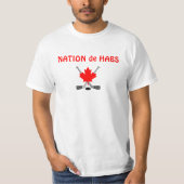 NATION de HABS T-shirt (Voorkant)