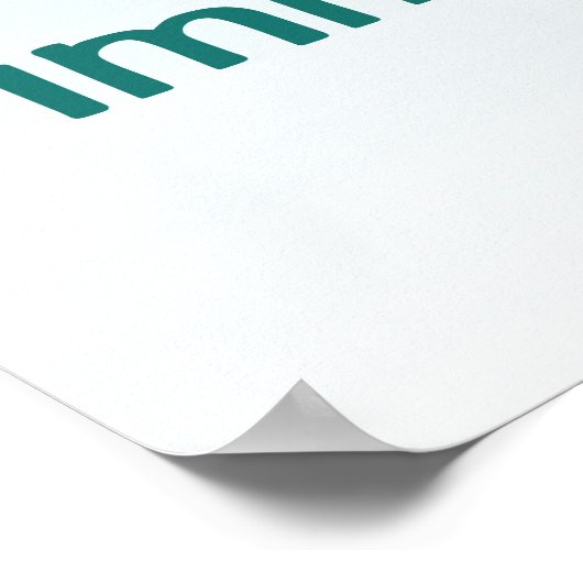 Nation of Immigrants Blue Poster (Hoek)