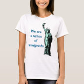 Nation of Immigrants Resist Shirt (Voorkant)