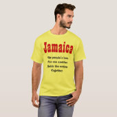 Nation of Jamaica t-shirts (Voorkant volledig)