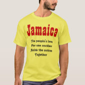 Nation of Jamaica t-shirts (Voorkant)