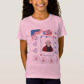 Nation of Lights Celebration roze T-shirt (Voorkant)