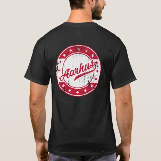 Nationaal - Aarhus Danmark T-Shirt (Achterkant)