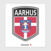 Nationaal - Aarhus Denmark Sticker (Vel)