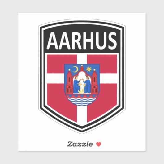 Nationaal - Aarhus Denmark Sticker (Vel)