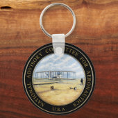 Nationaal Adviescomité voor de luchtvaart Logo Sleutelhanger (Voorkant)