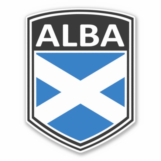 Nationaal - Alba Sticker (Voorkant)