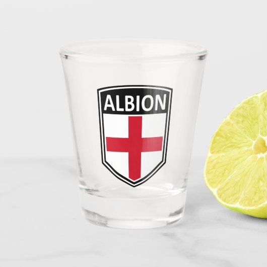 Nationaal - Albion Shot Glas (Voorkant)